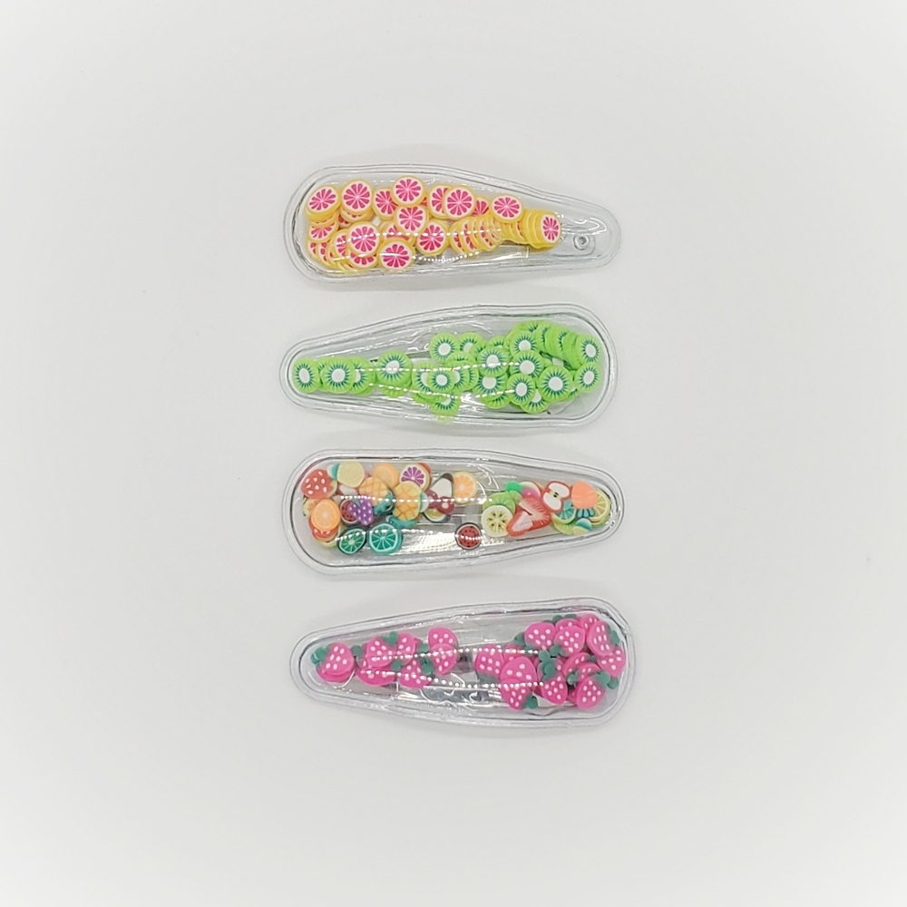 💜 Fruit Shaker Hair Clip Snap Clip Accessory 💜